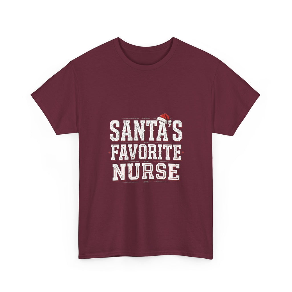 Double Time Co. - Santa's Favorite Nurse Tee