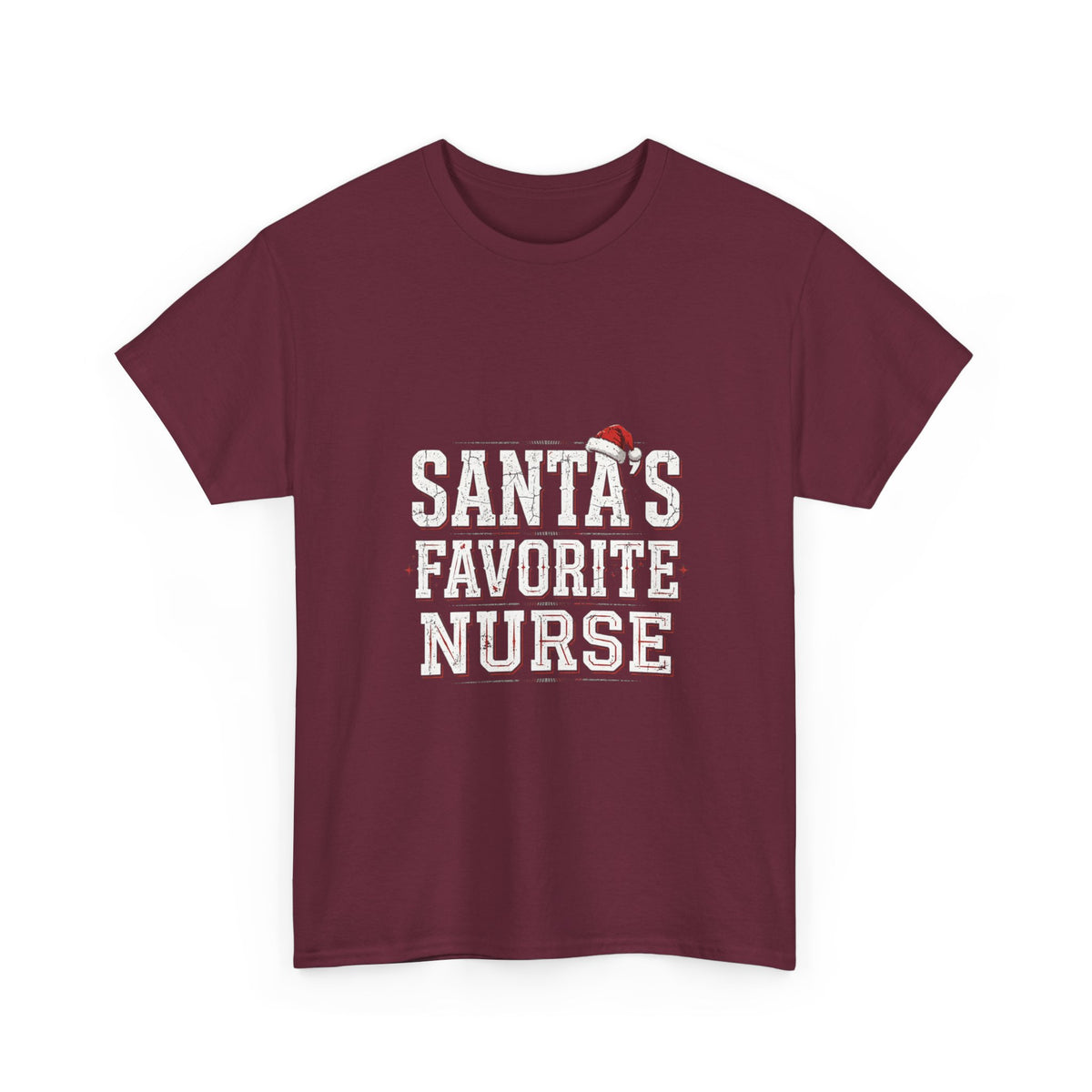 Double Time Co. - Santa's Favorite Nurse Tee