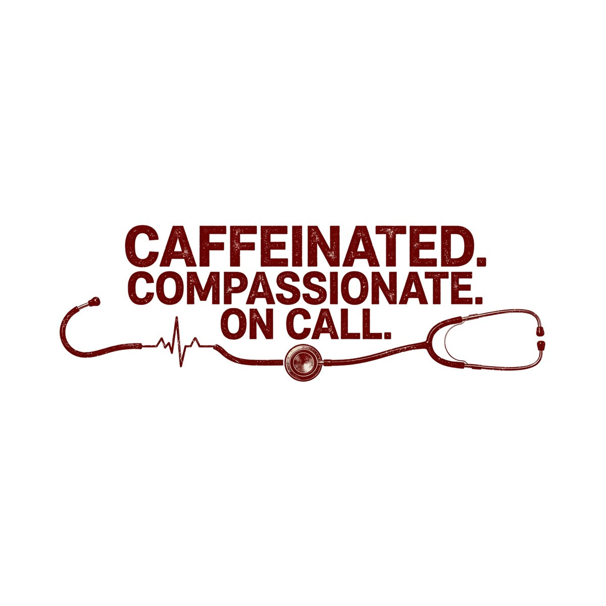 Caffeinated Compassionate Nurse Coffee Mug