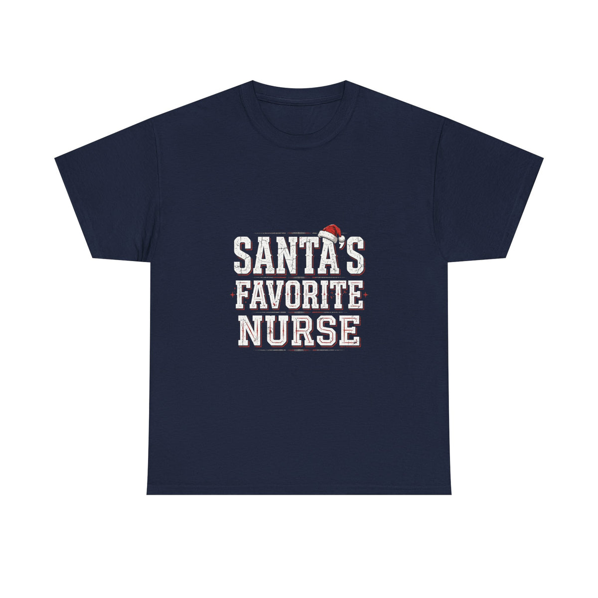 Double Time Co. - Santa's Favorite Nurse Tee