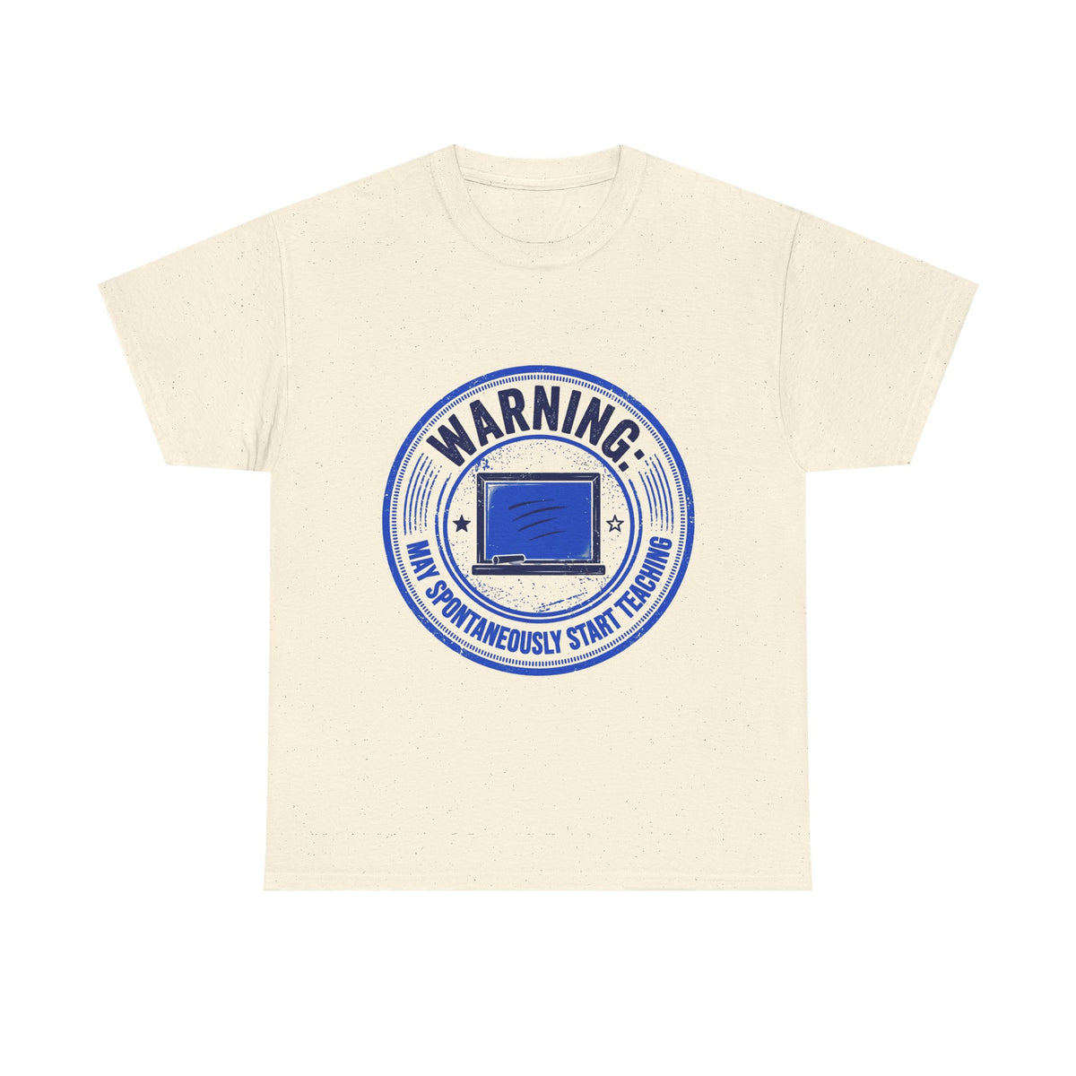 Funny Teacher Warning T-Shirt - Light Colors