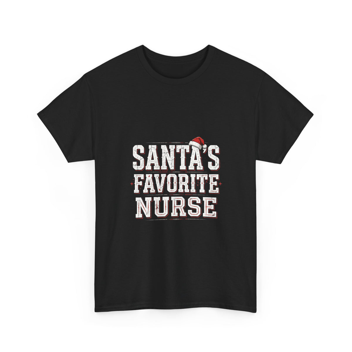 Double Time Co. - Santa's Favorite Nurse Tee