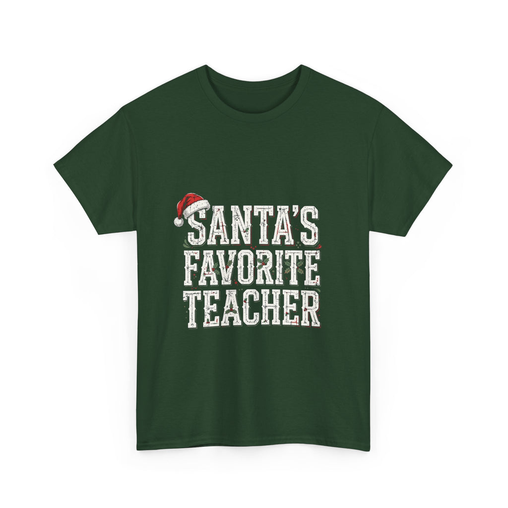 Double Time Co. - Santa's Favorite Teacher Tee