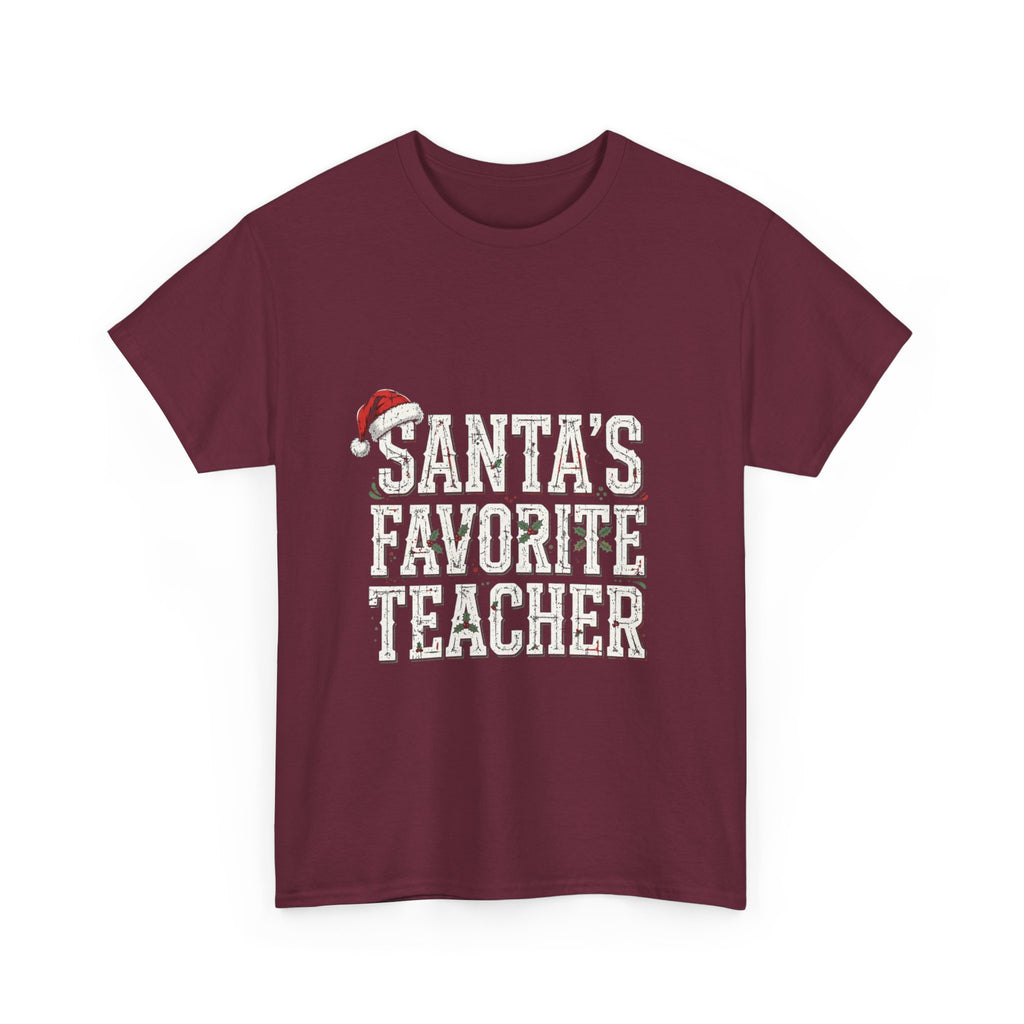 Double Time Co. - Santa's Favorite Teacher Tee