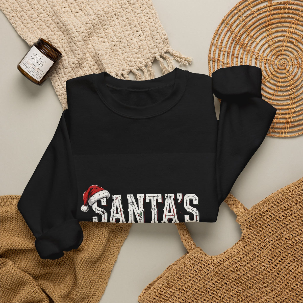 Double Time Co. - Santa's Favorite Teacher Sweatshirt