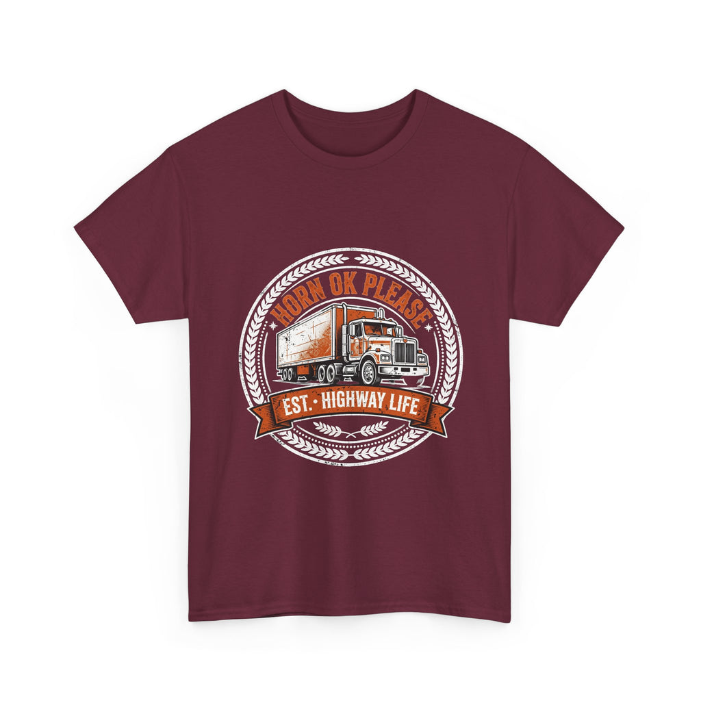 Horn Ok Please Funny Trucker T-Shirt