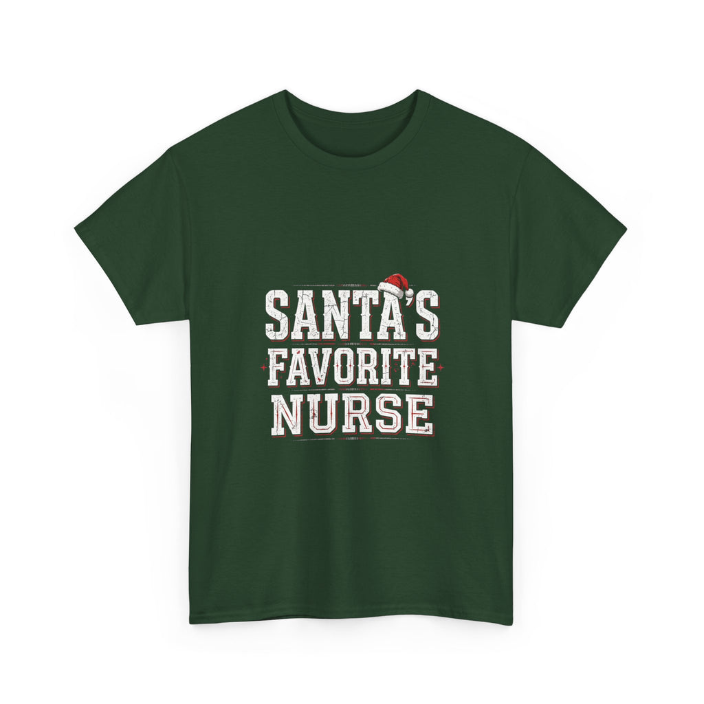 Double Time Co. - Santa's Favorite Nurse Tee