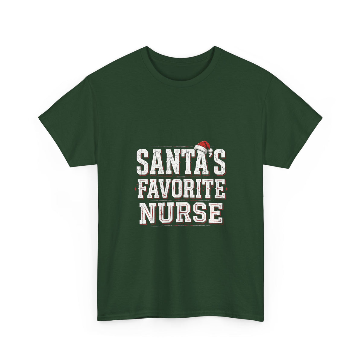 Double Time Co. - Santa's Favorite Nurse Tee