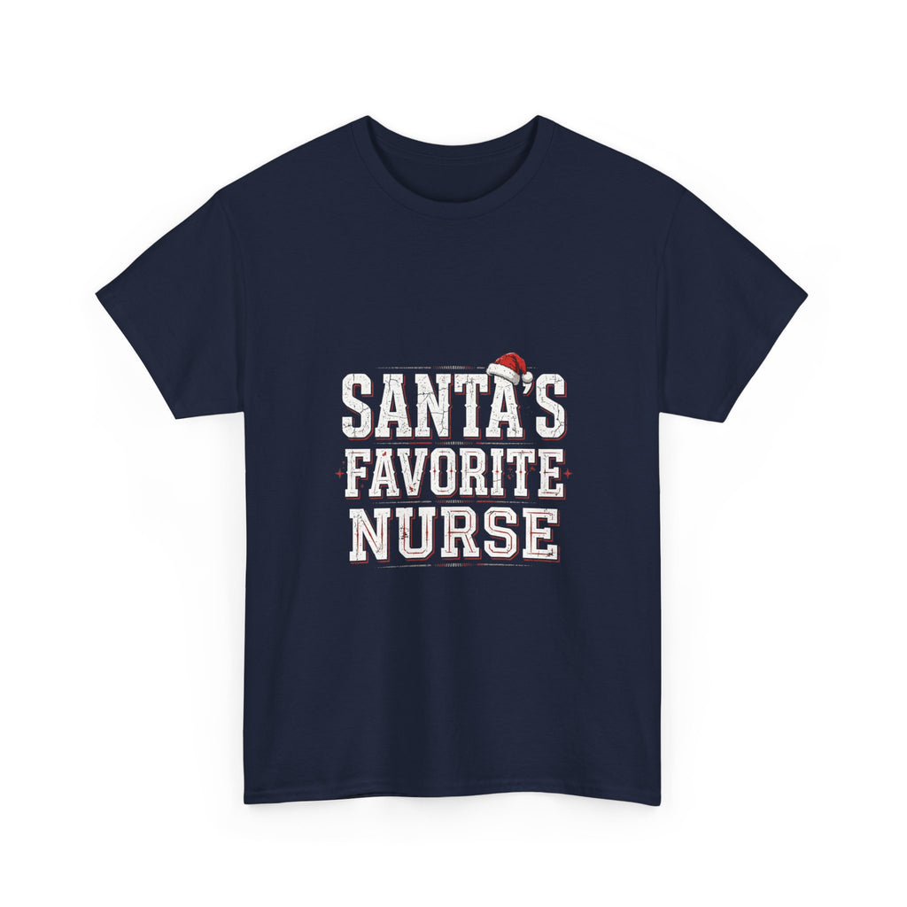 Double Time Co. - Santa's Favorite Nurse Tee