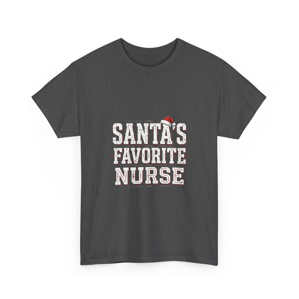 Double Time Co. - Santa's Favorite Nurse Tee
