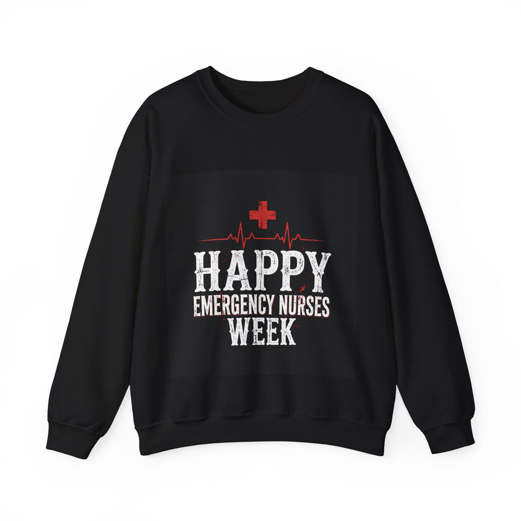 Double Time Co. - Happy Emergency Nurses Week Sweatshirt
