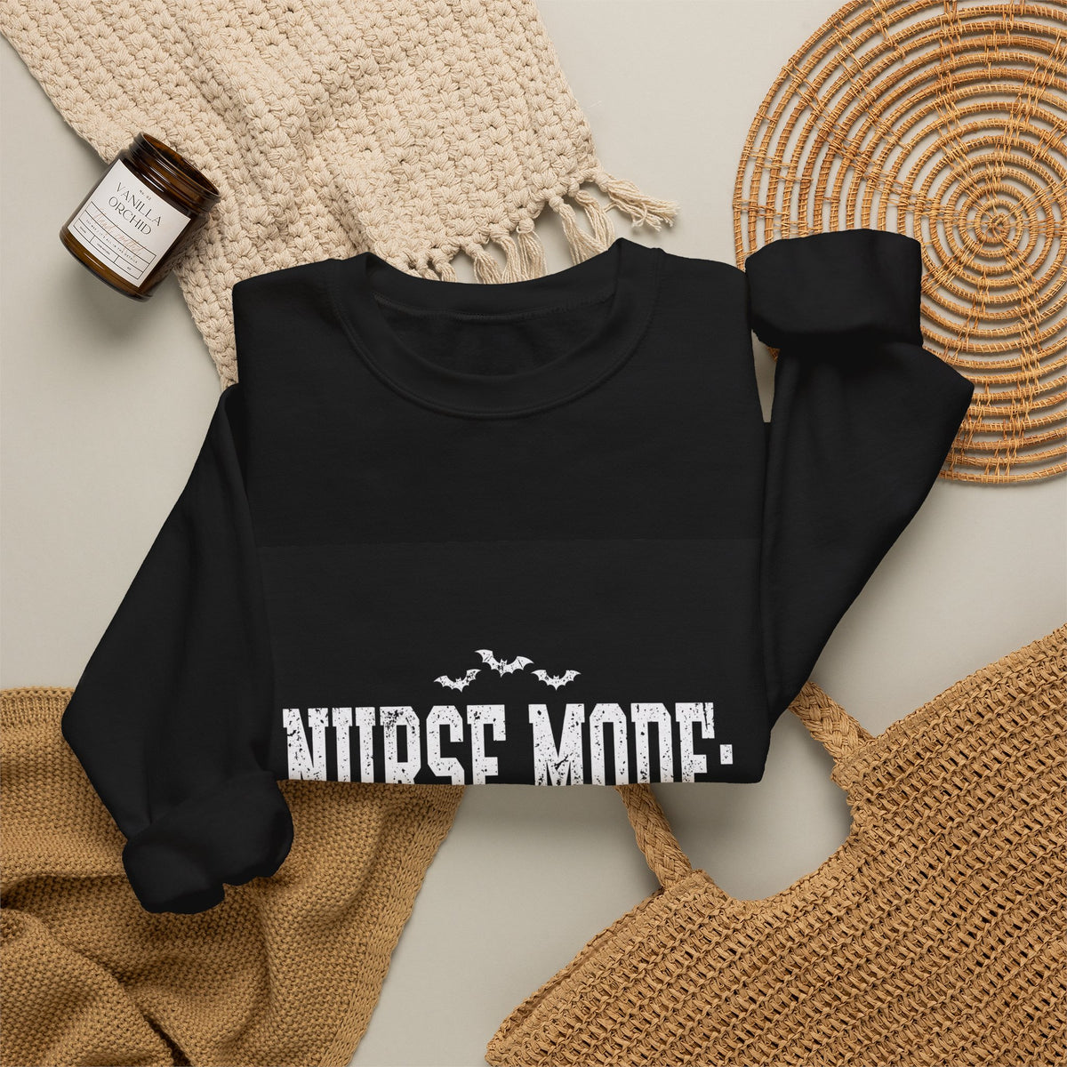 Double Time Co. - Nurse Mode: Spooky On Sweatshirt