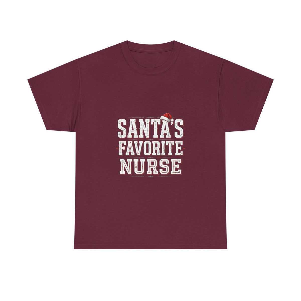 Double Time Co. - Santa's Favorite Nurse Tee