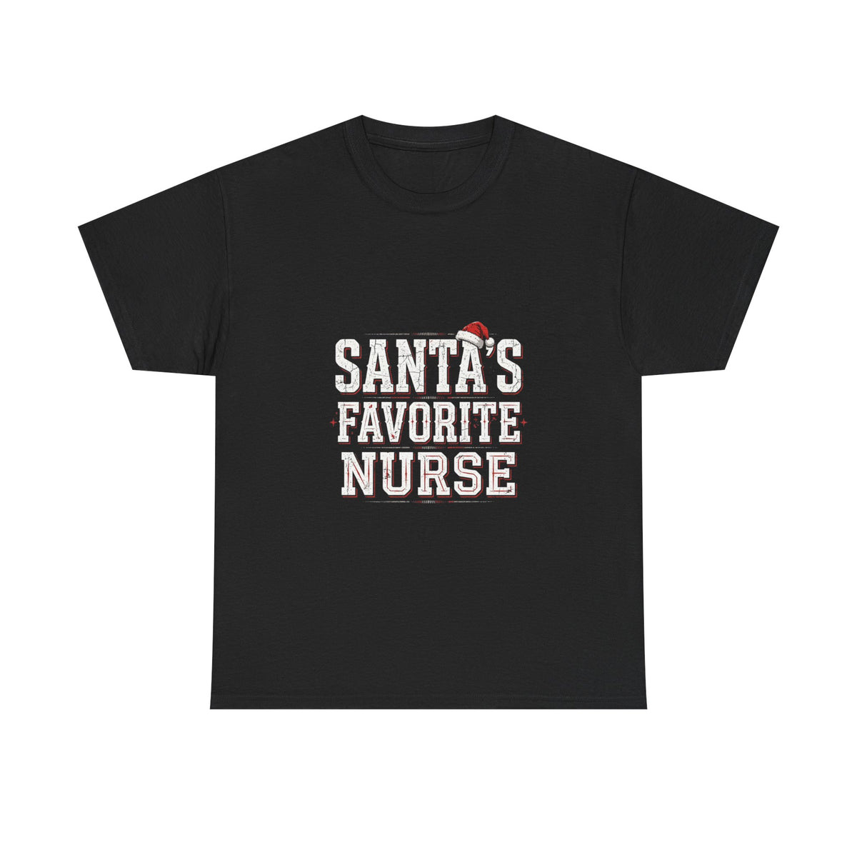 Double Time Co. - Santa's Favorite Nurse Tee