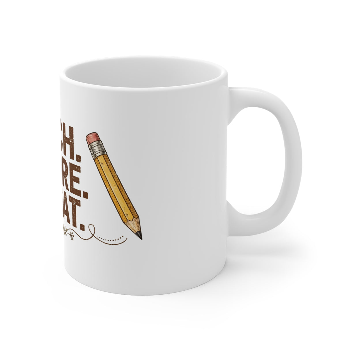 Teach Inspire Repeat Teacher Coffee Mug