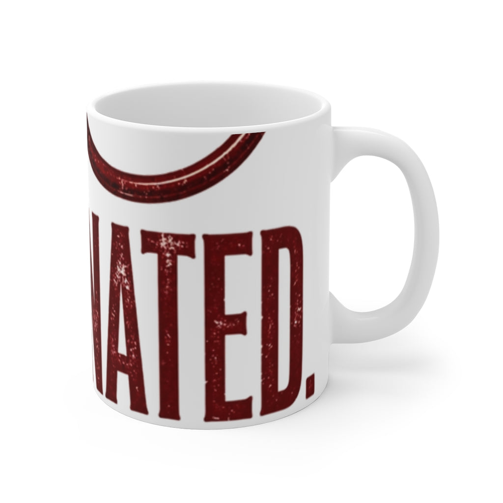 Caffeinated Compassionate Nurse Coffee Mug