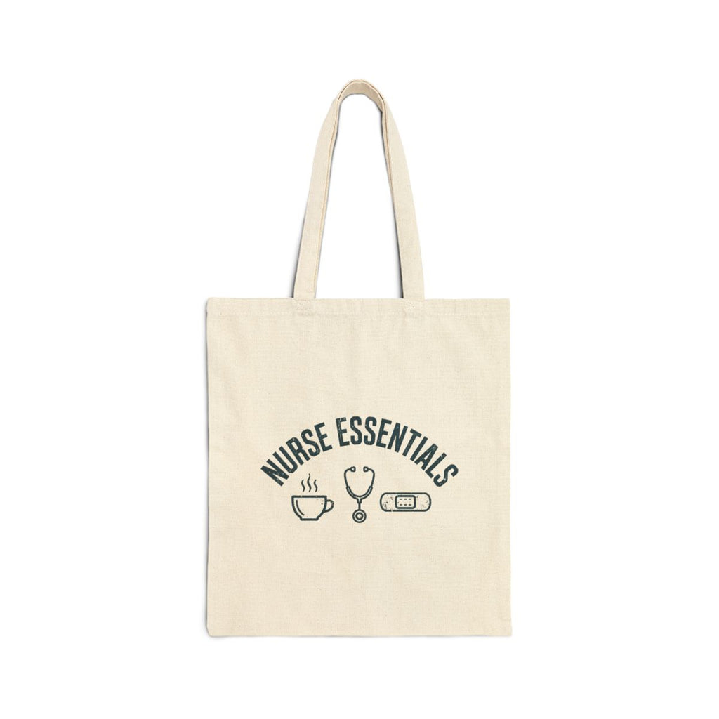 Nurse Essentials Canvas Tote Bag