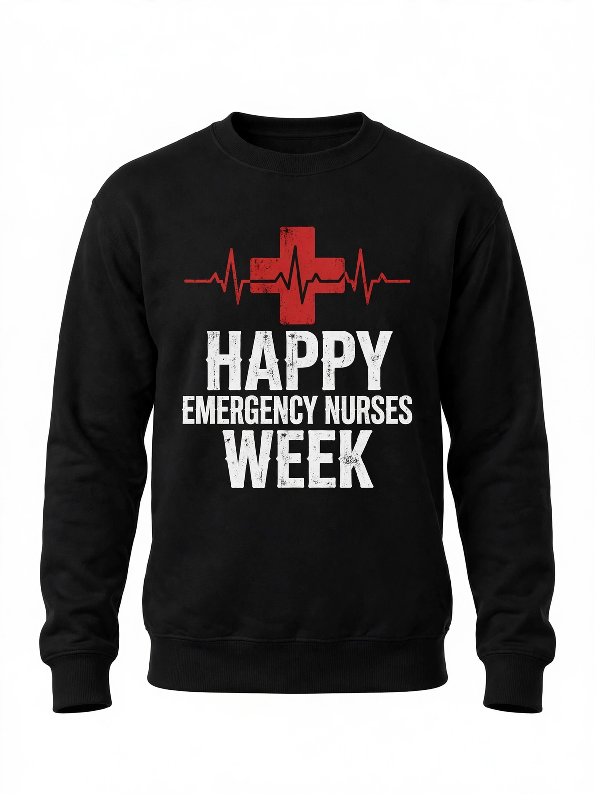 Double Time Co. - Happy Emergency Nurses Week Sweatshirt